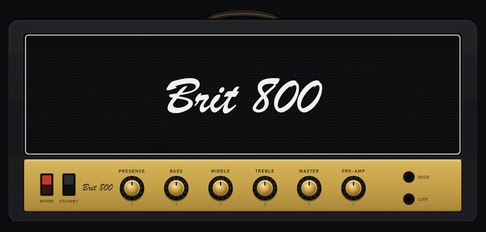 Brit 800 as it appears in NAM 9000